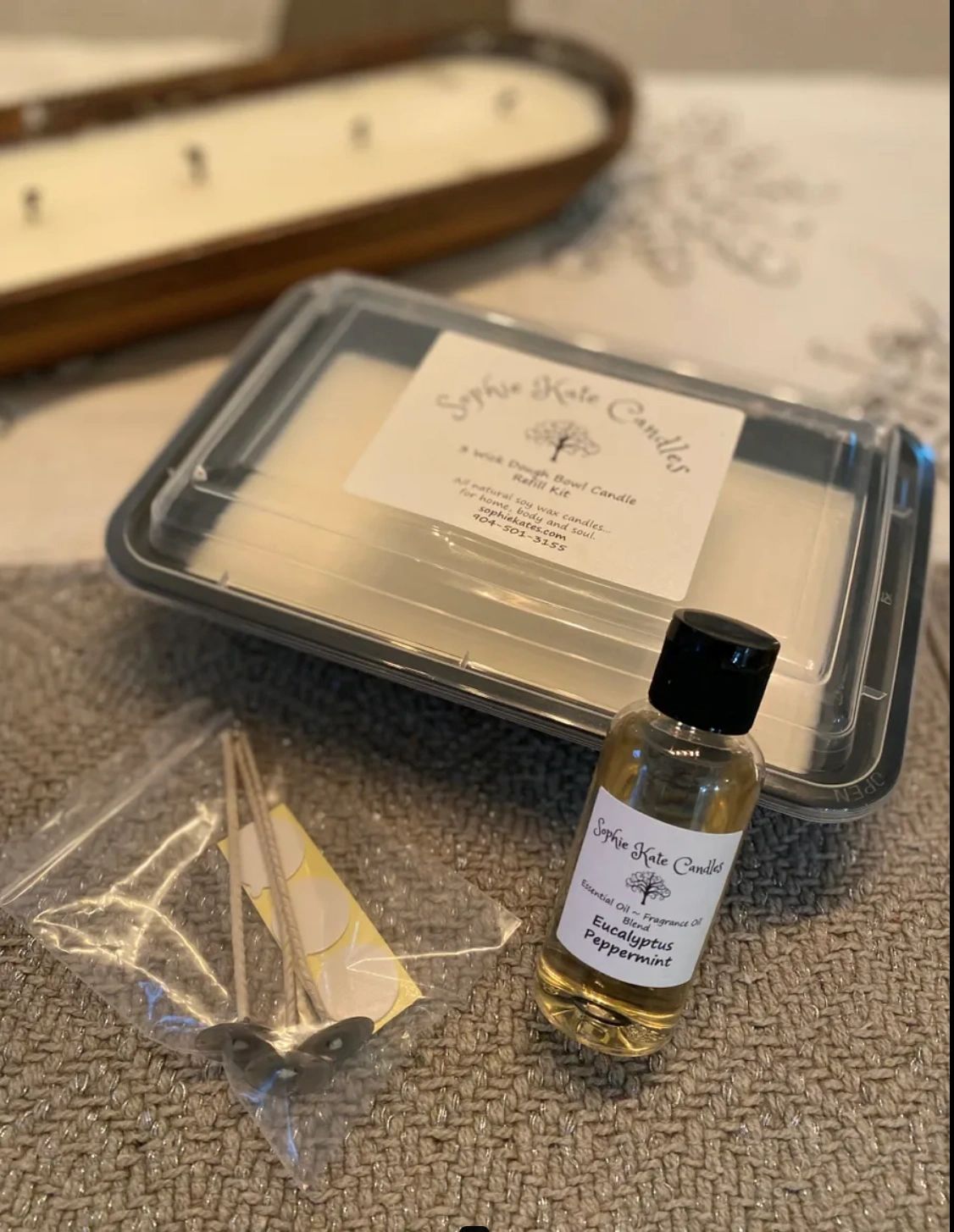 Introducing NEW Candle Refill Kits from Sophie Kate Candles